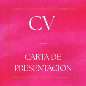 Plantilla de CV + Cover Letter